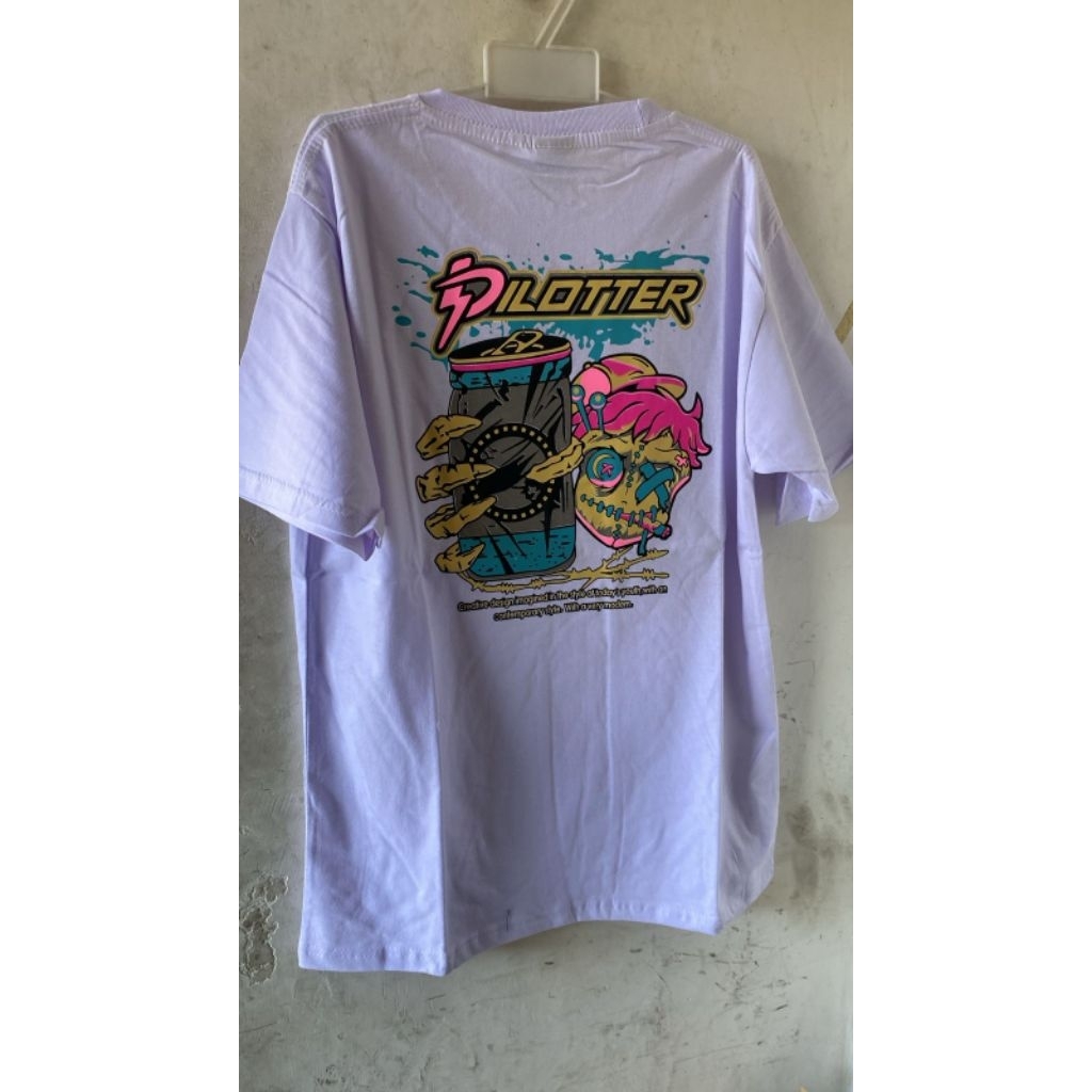 Kaos tshirt pilotter gank bermotif dewasa distro