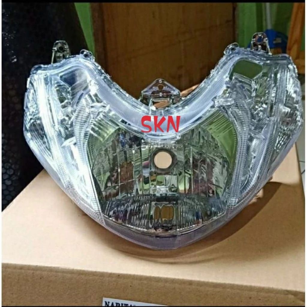 LAMPU REFLEKTOR DEPAN YAMAHA MIO M3 MIO Z MIO 125 LAMPU REFLEKTOR MIO M3 MEREK NARITA