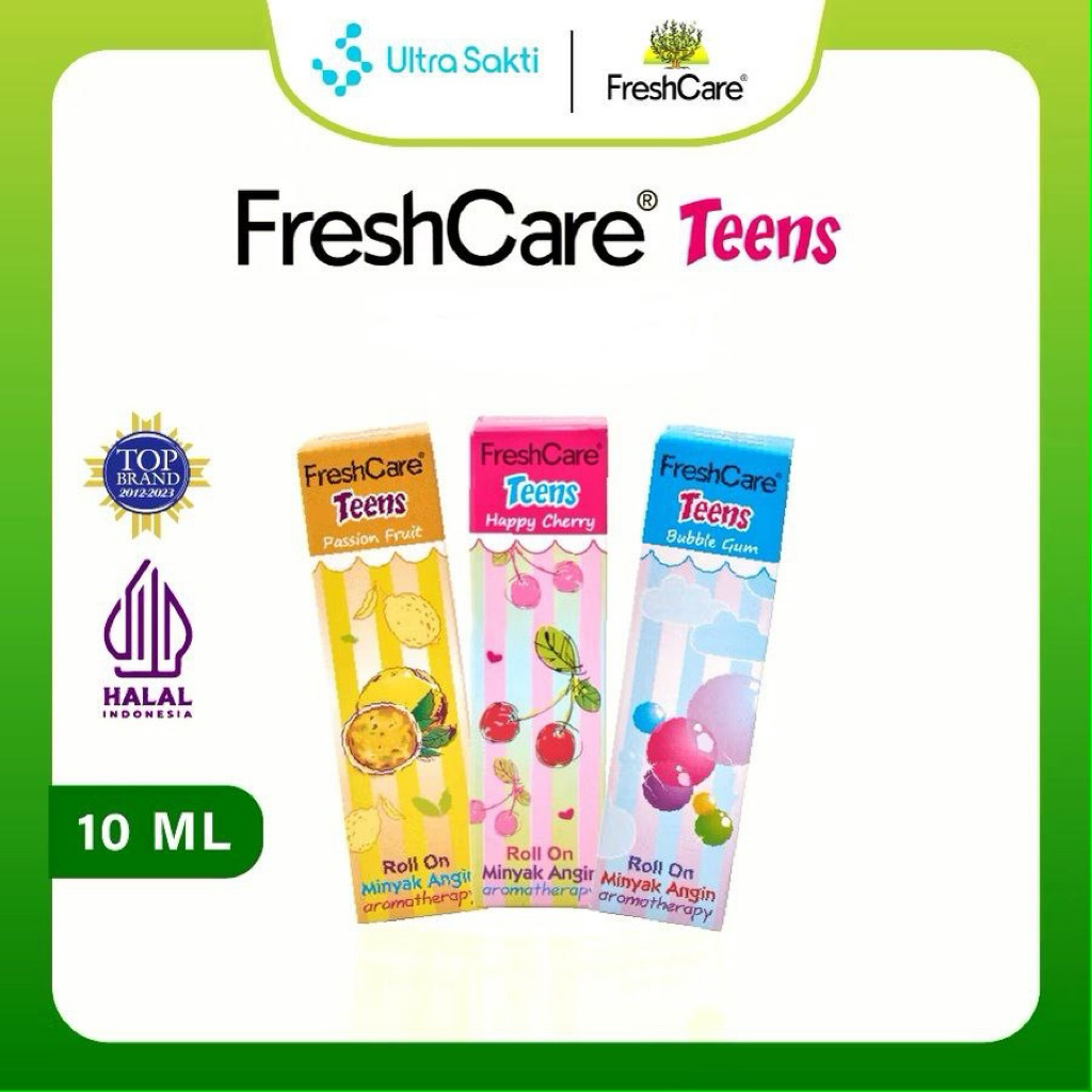 FreshCare Teens Aromatherapy Anak Remaja - Minyak Angin Roll On