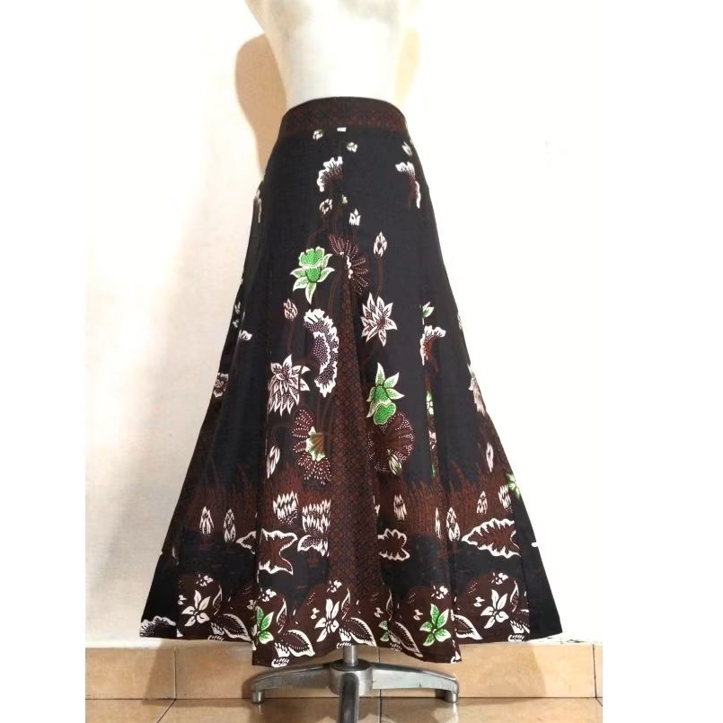 Rok Batik Kekinian Model Pecah8 Panjang Bawahan Batik wanita terlaris