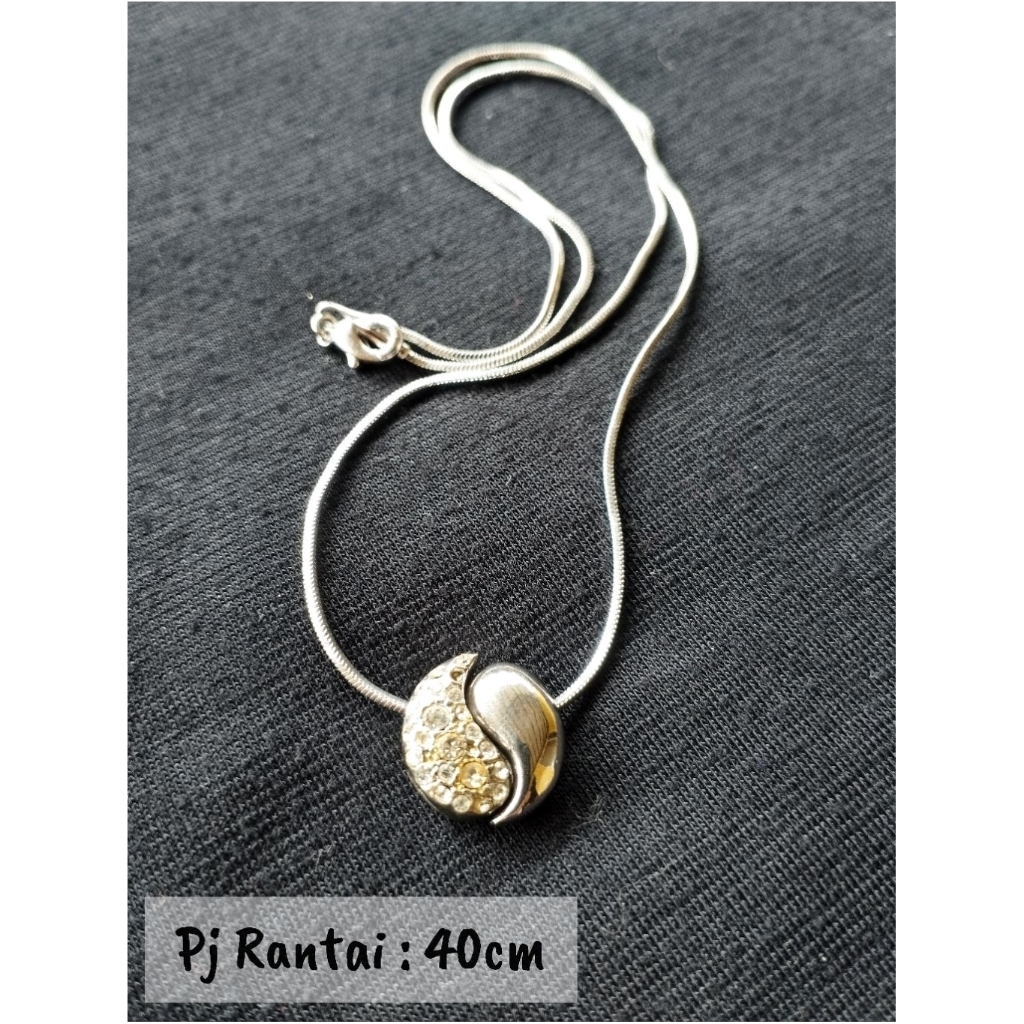 Kalung Titanium Yin & Yang