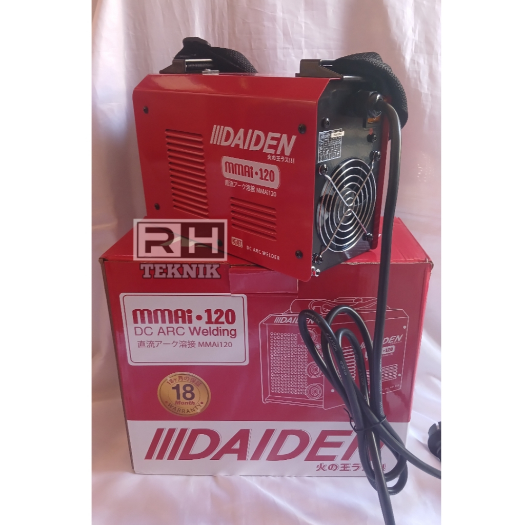 Daiden MMAi 120 Inverter Daiden 900watt / Mesin Las Daiden 900watt