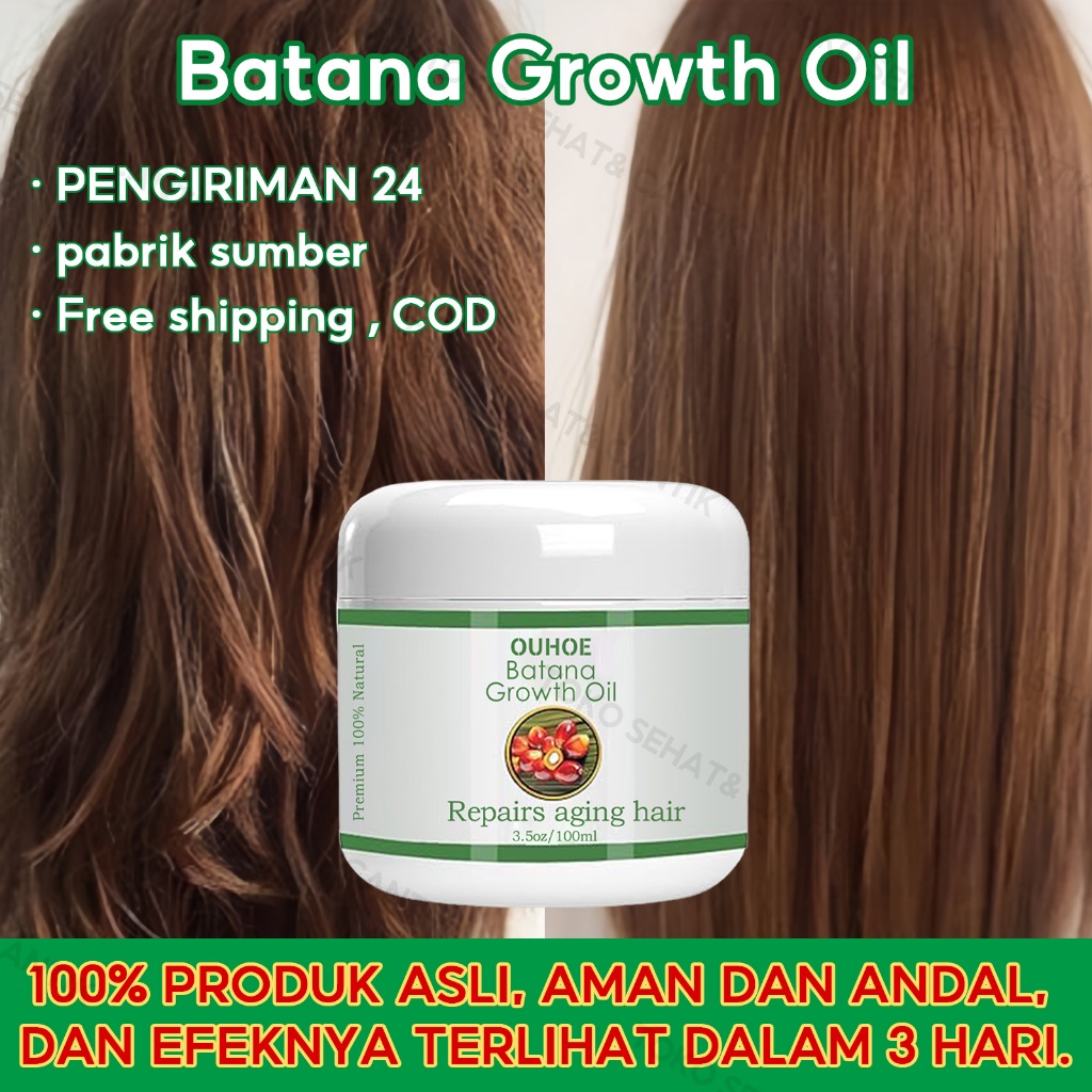 OUHOE Batana Hair Oil Conditioner 100ml Batana Growth Oil Batana Oil Hair Cream Batana Hair Oil Repa
