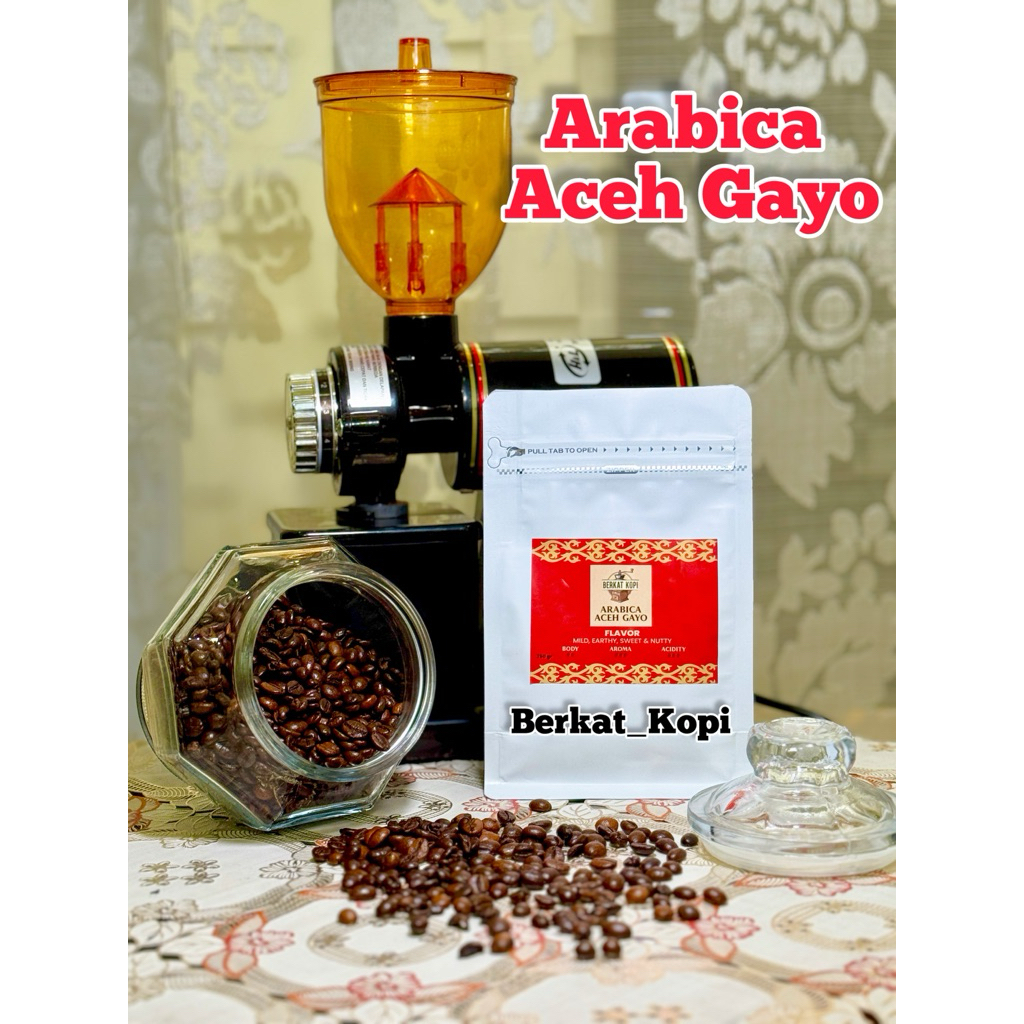 Kopi Arabica Aceh Gayo Premium Grade - Berkat Kopi
