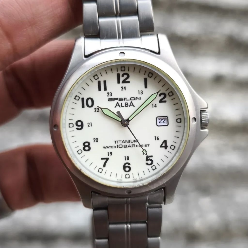 Seiko Alba Epsilon Titanium #Nego Sampai Jadi