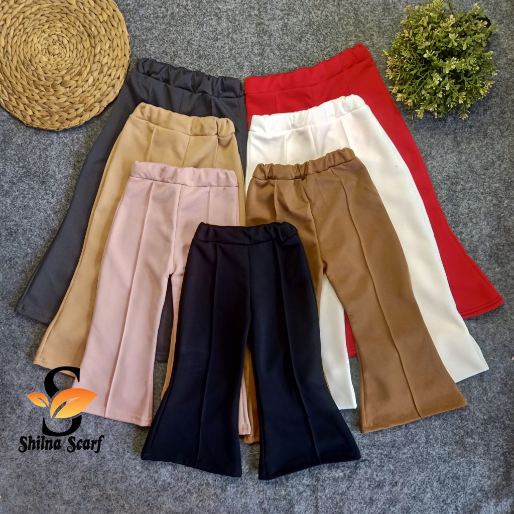 Celana Scuba Cutbray Anak 1-7 Tahun Elastis