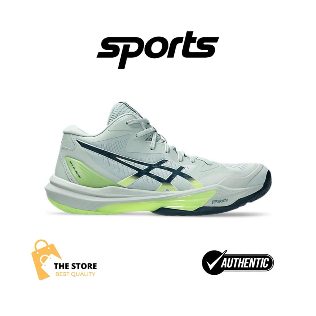 Sepatu Volly Asics Sky Elite FF 3 Lichen Rock Tranquil Teal