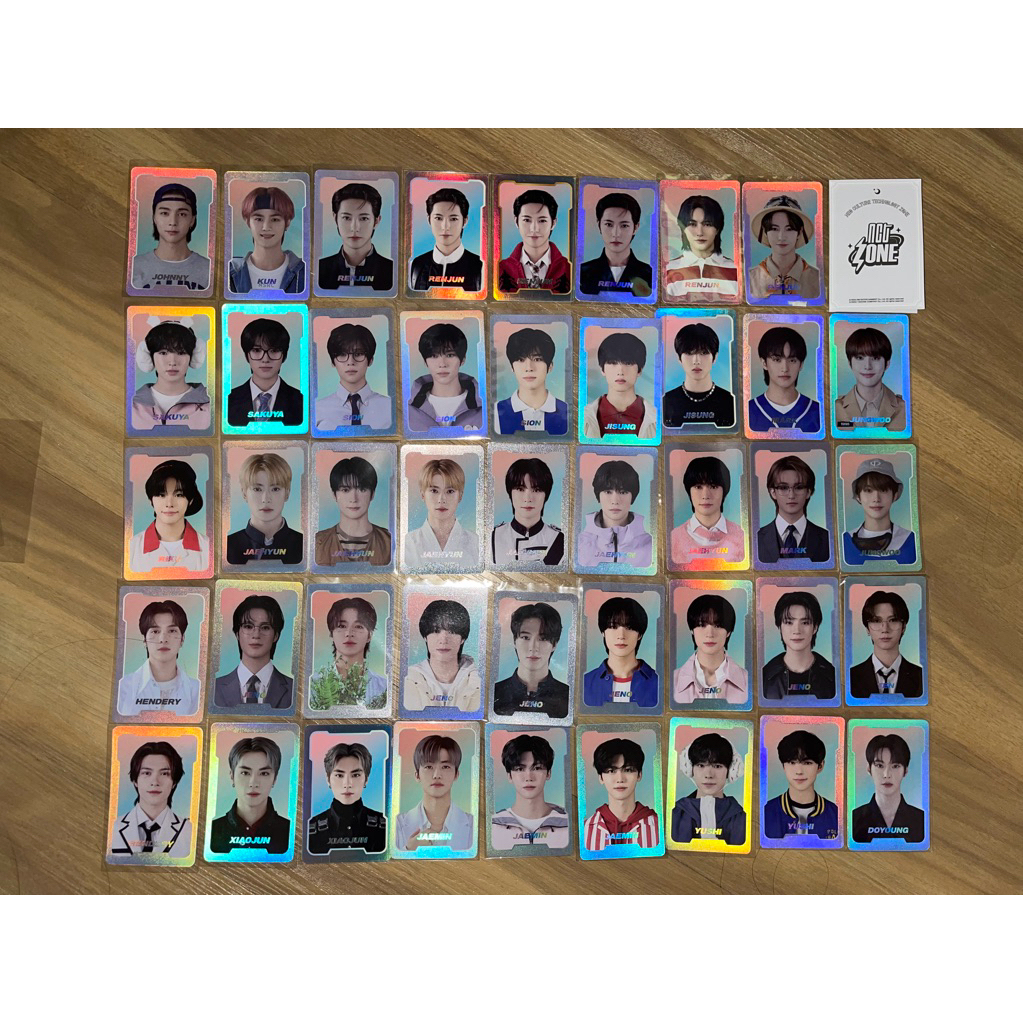 READY STOCK SP NCT Zone SPC CARD NCTZONE SPECIAL STC WITH QR GAME
