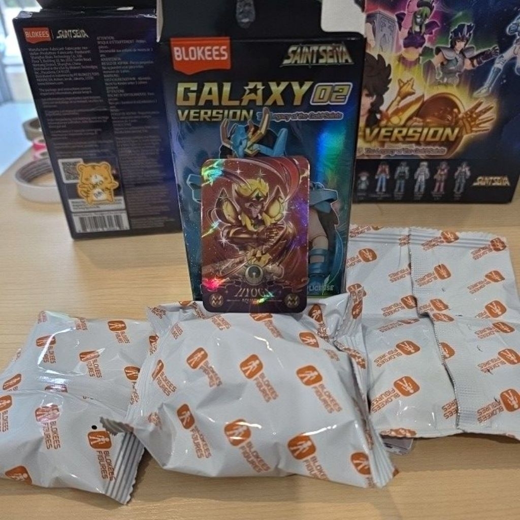 BLOKEES SAINT SAIYA VOL 2, FIX HYOGA SECRET  AQUARIUS SECRET