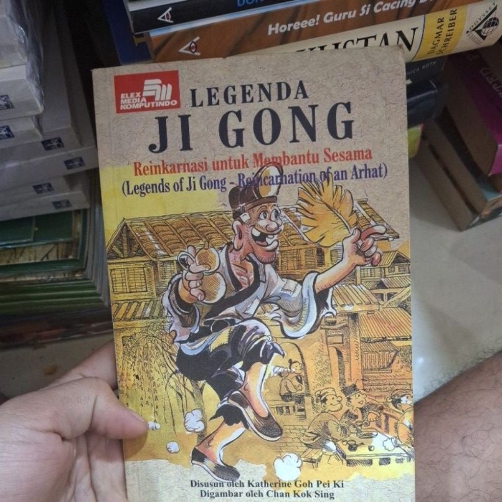 buku komik legenda ji gong original