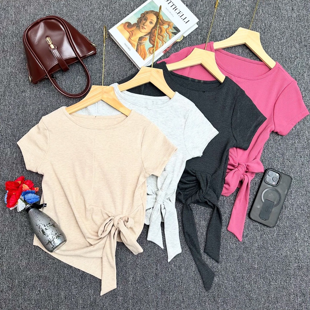 CROP TOP KNIT TALI SAMPING Kode : 10060441