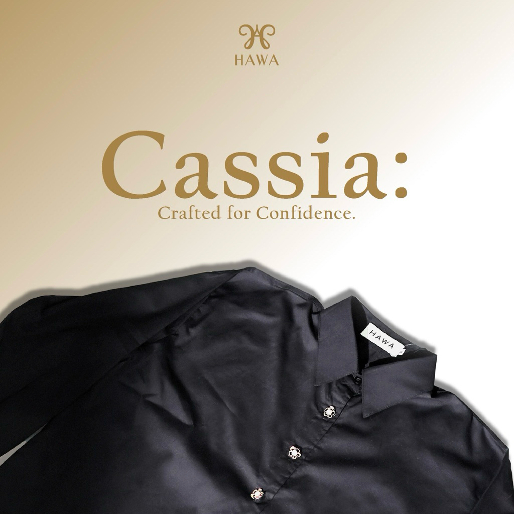 Cassia Shirt - Katun Poplin Premium