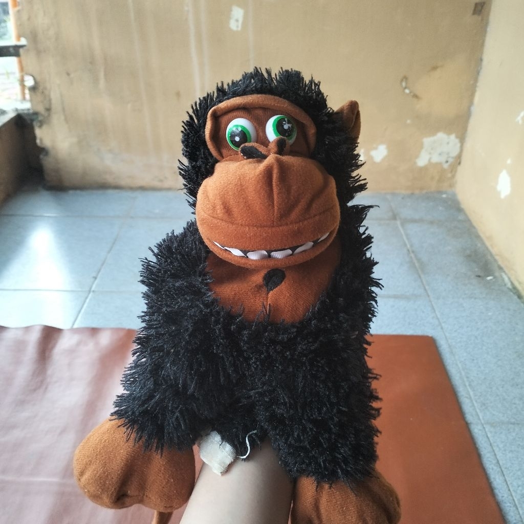 Boneka Tangan Bekas Monyet Plush Toy