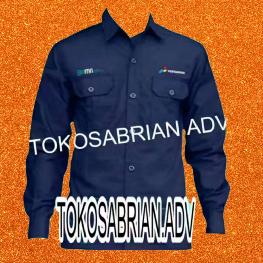 Kemeja BUMN Pertamina baju pertamina kemeja pertamina