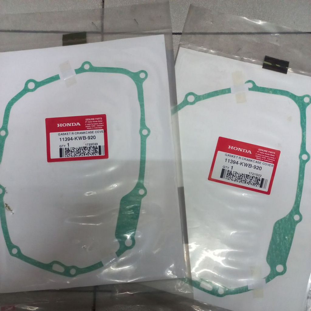 11394KWB920 – PAKING KOPLING, GASKET R CRANKCASE COVER BLADE 110, REVO FI ORI AHM
