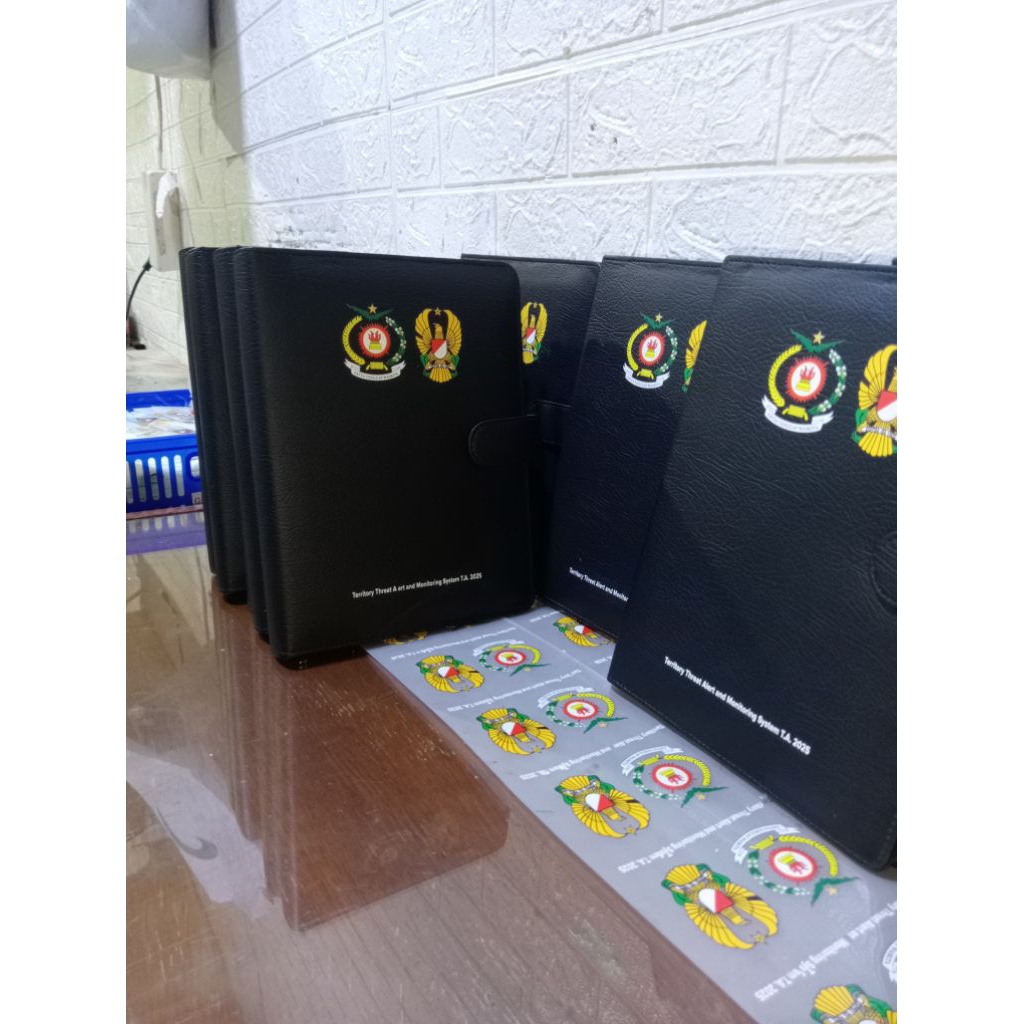 custom buku agenda/buku harian kerja/binder/notebook/cetak logo