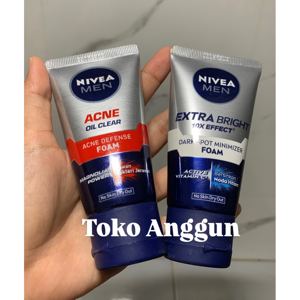 NIVEA MEN FACIAL WASH EXTRA WHITE 50 ml
