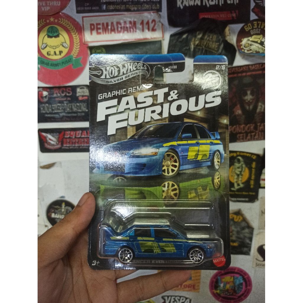 Hotwheels fast and furious Lancer Evolution VII