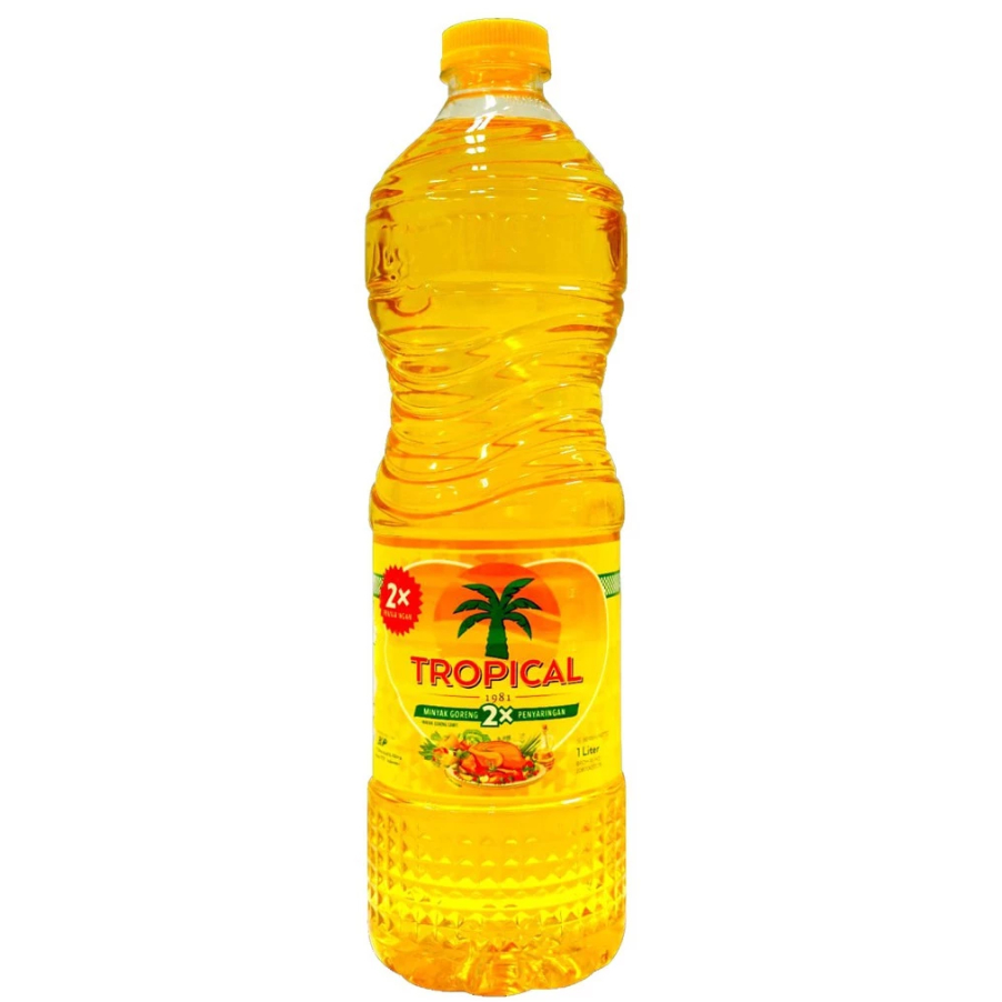 Minyak Goreng Botol Tropical 1 Liter / Minyak Goreng Tropical 1 L