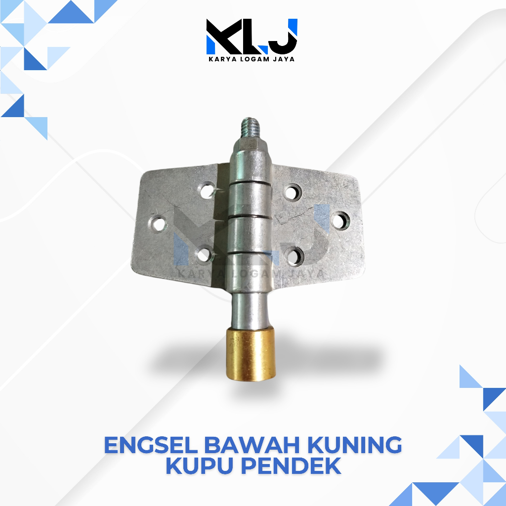Engsel Bawah Kuning Kupu Kecil | Engsel Pintu Henderson