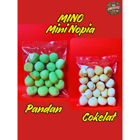 250gr MINO (Mini Nopia) / MINO PANDAN / MINO COKELAT / MINO MINI NOPIA / KUE MINO