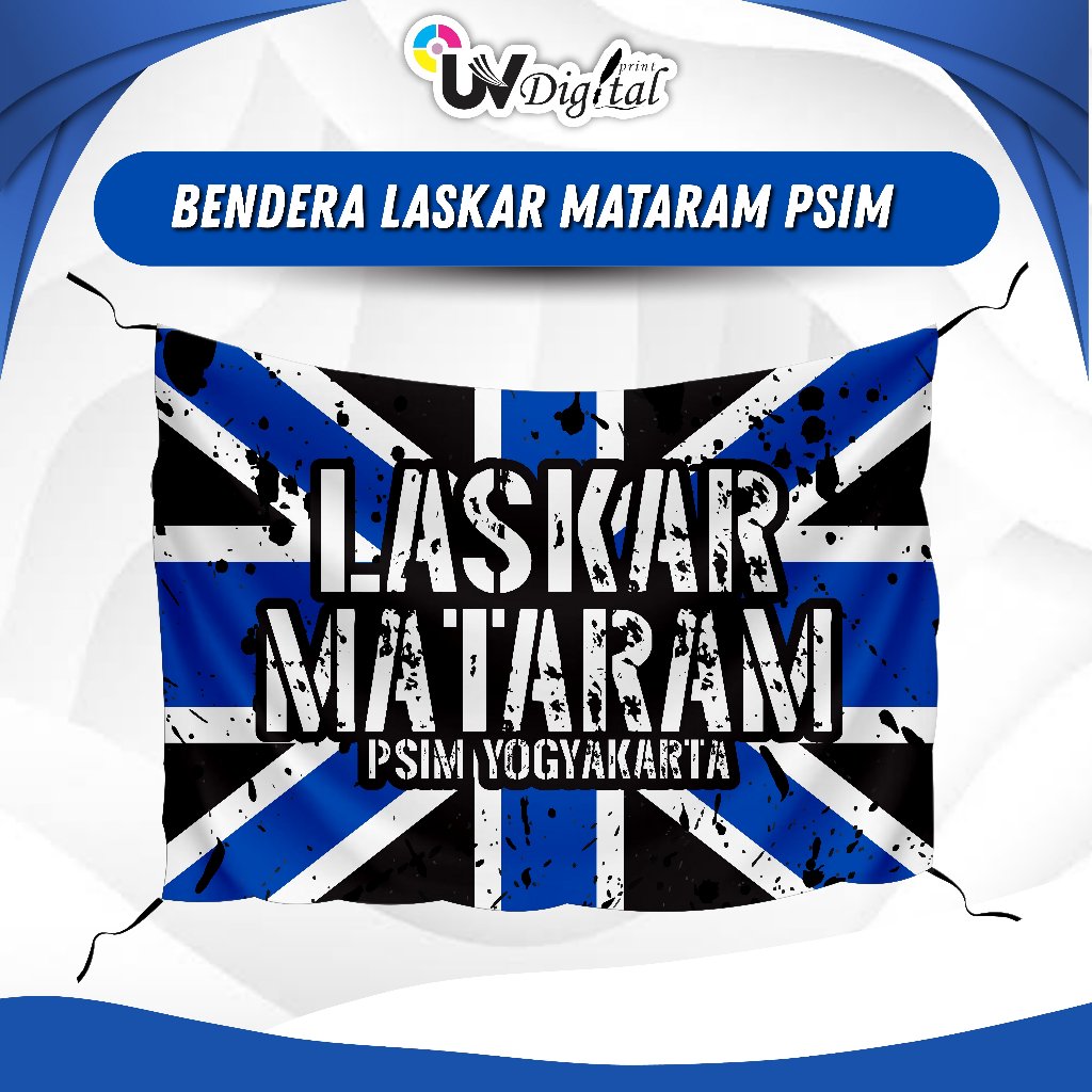 BENDERA ULTRAS LASKAR MATARAM PSIM JOGJAKARTA | BENDERA CASUAL  | BENDERA KAIN TC PSIM