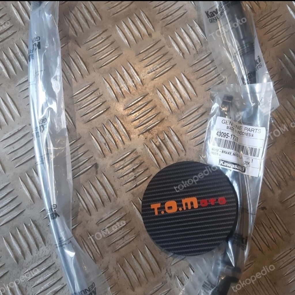 selang slang rem depan tali kabel rem depan kawasaki klx230 klx 230 r original