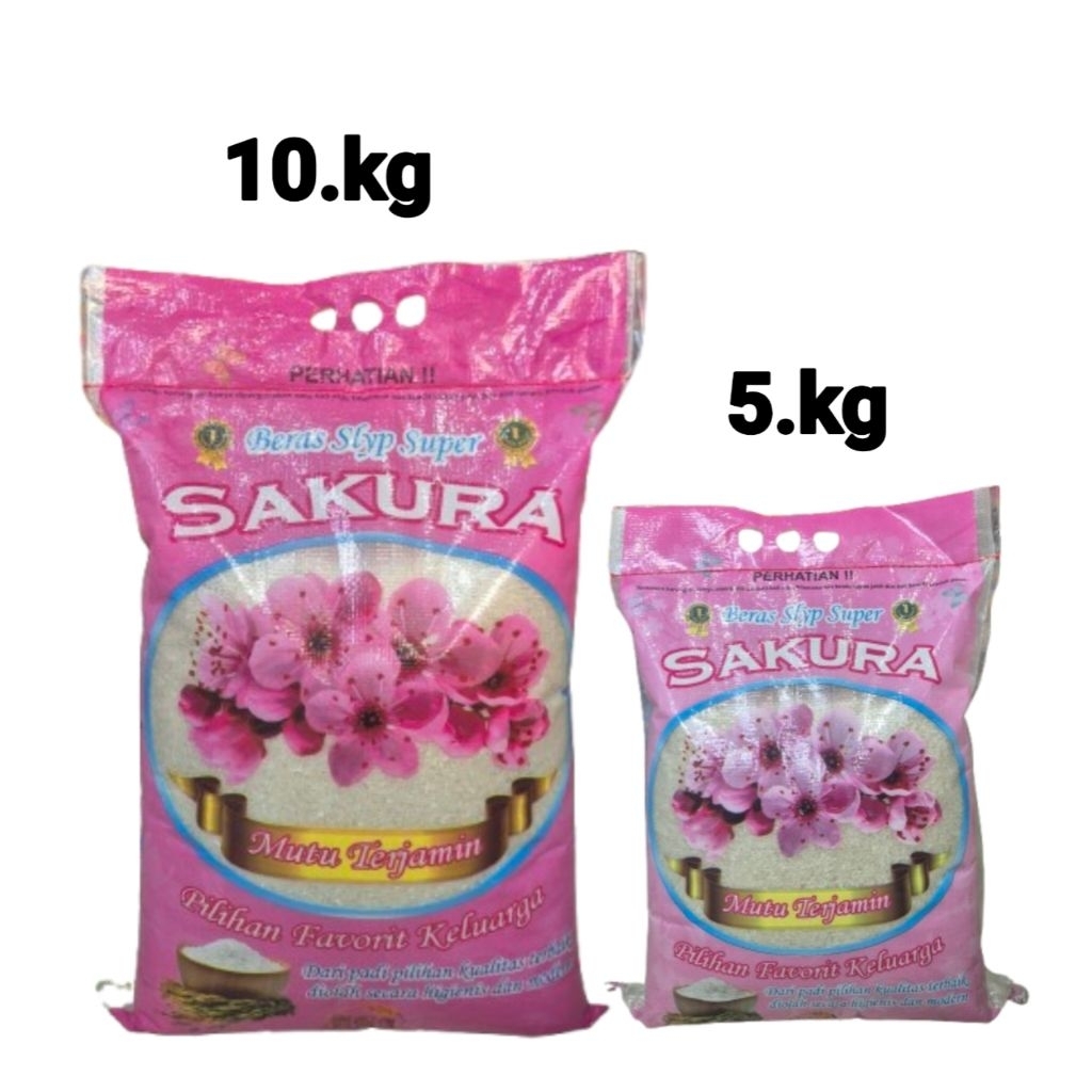 BERAS SAKURA PREMIUM 100% ASLI 5KG, 10KG