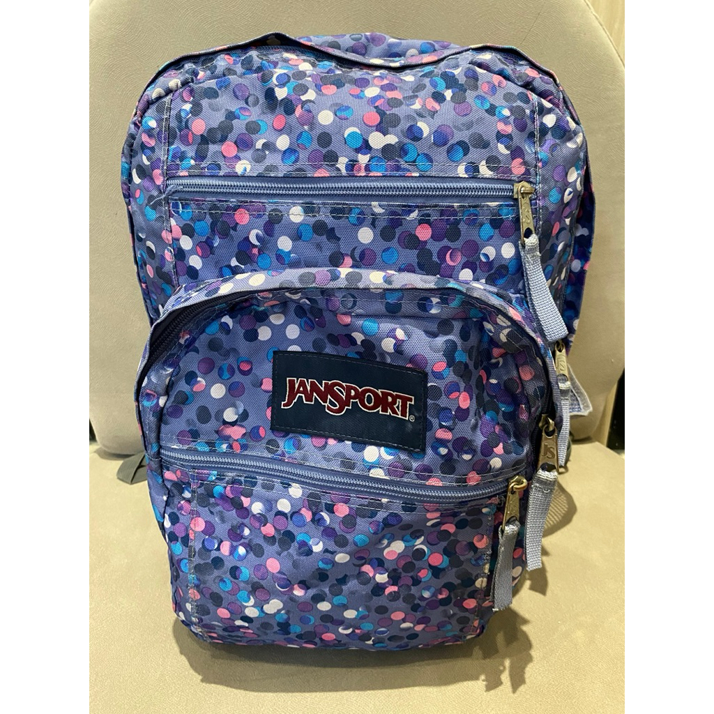 Tas Ransel Wanita Jansport Women’s Backpack Ungu Purple Bag Preloved Murah