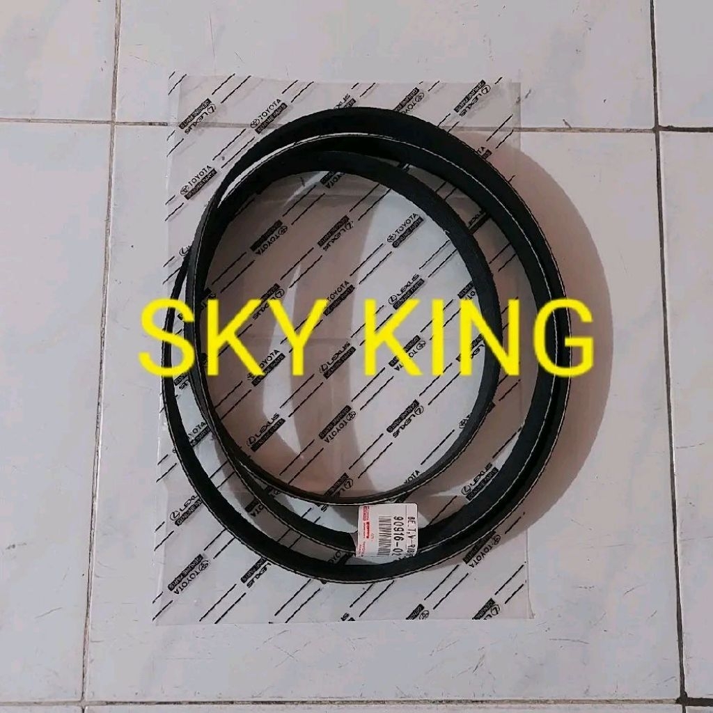 Land Cruiser VX200 4.6 Bensin Lexus LX570 Fan Belt V Belt F Belt V F Van Belt Alternator Tali Kipas 