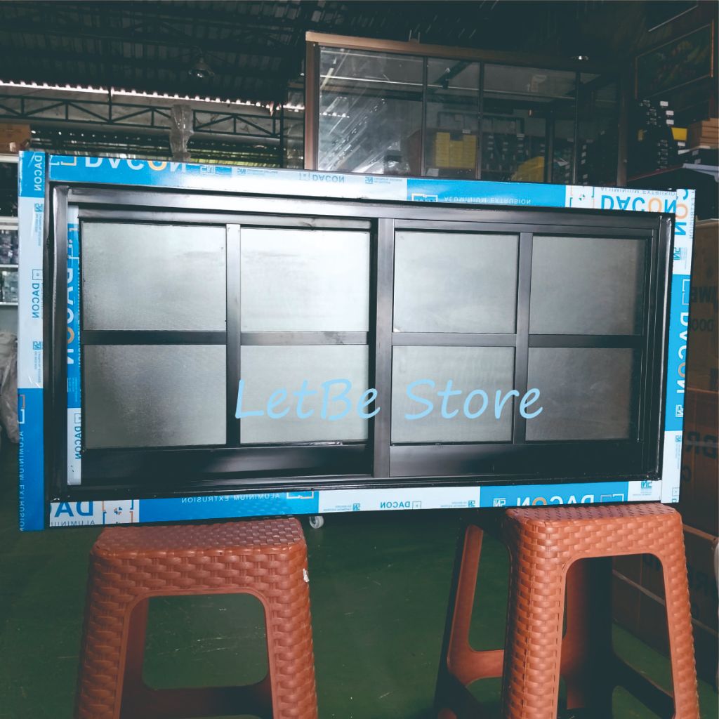 Kusen jendela sliding aluminium T60xL140 dan T60xL160