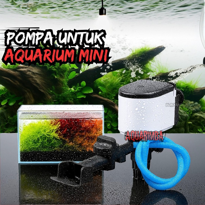 Pompa Air Aquarium Celup Mini - Hemat Litrik