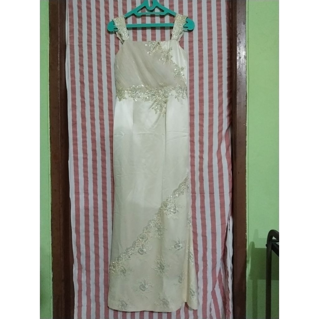 wedding dress party baju pesta premium preloved
