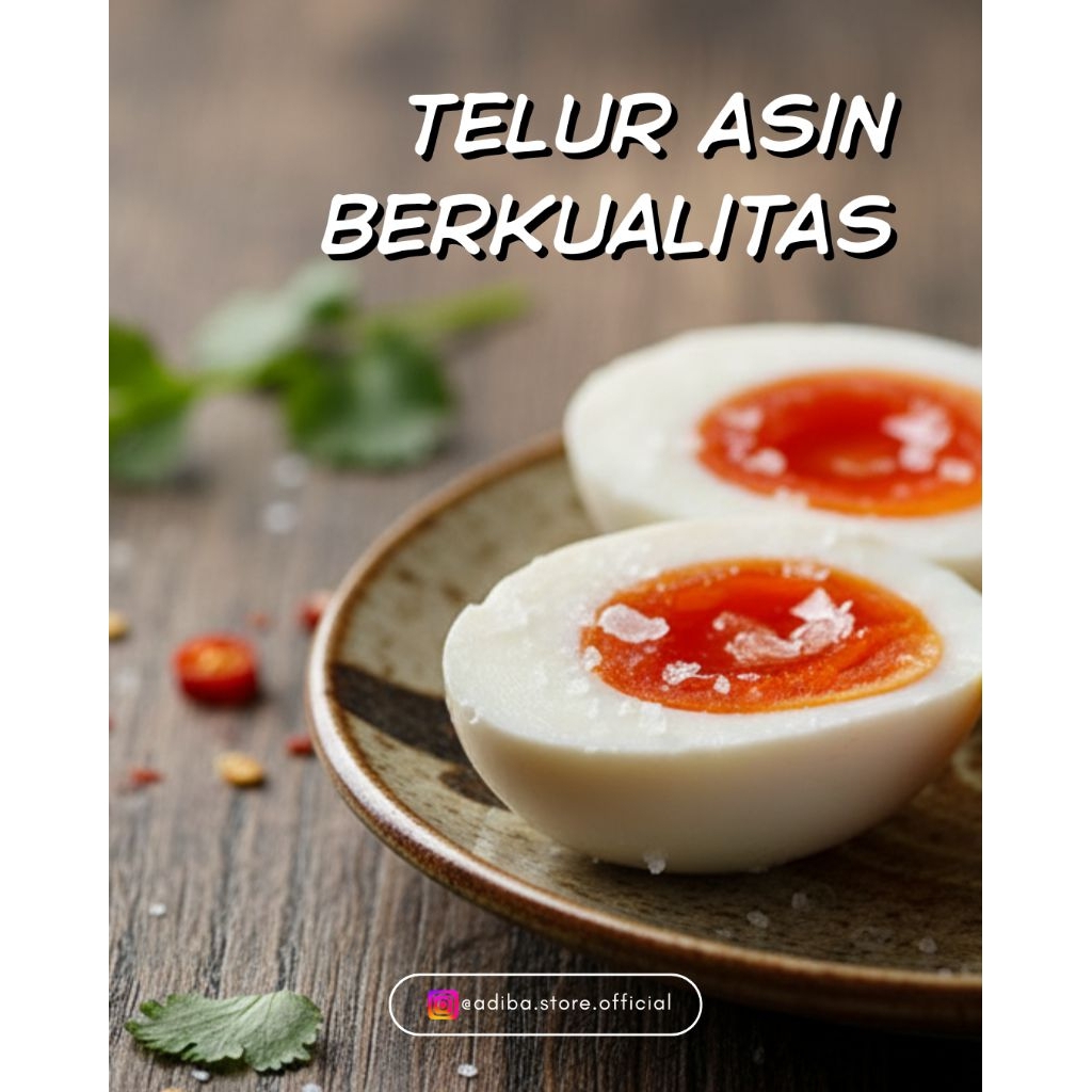 TELUR ASIN BREBES ADIBA STORE || TELUR ASIN BREBES ORIGINAL/REBUS || TELUR ASIN ASLI BREBES
