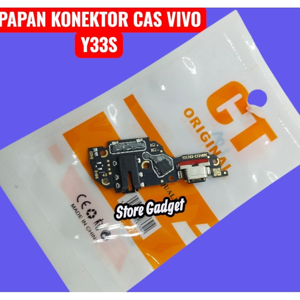 Flexible Charger Vivo Y33s Original Papan Konektor Cas