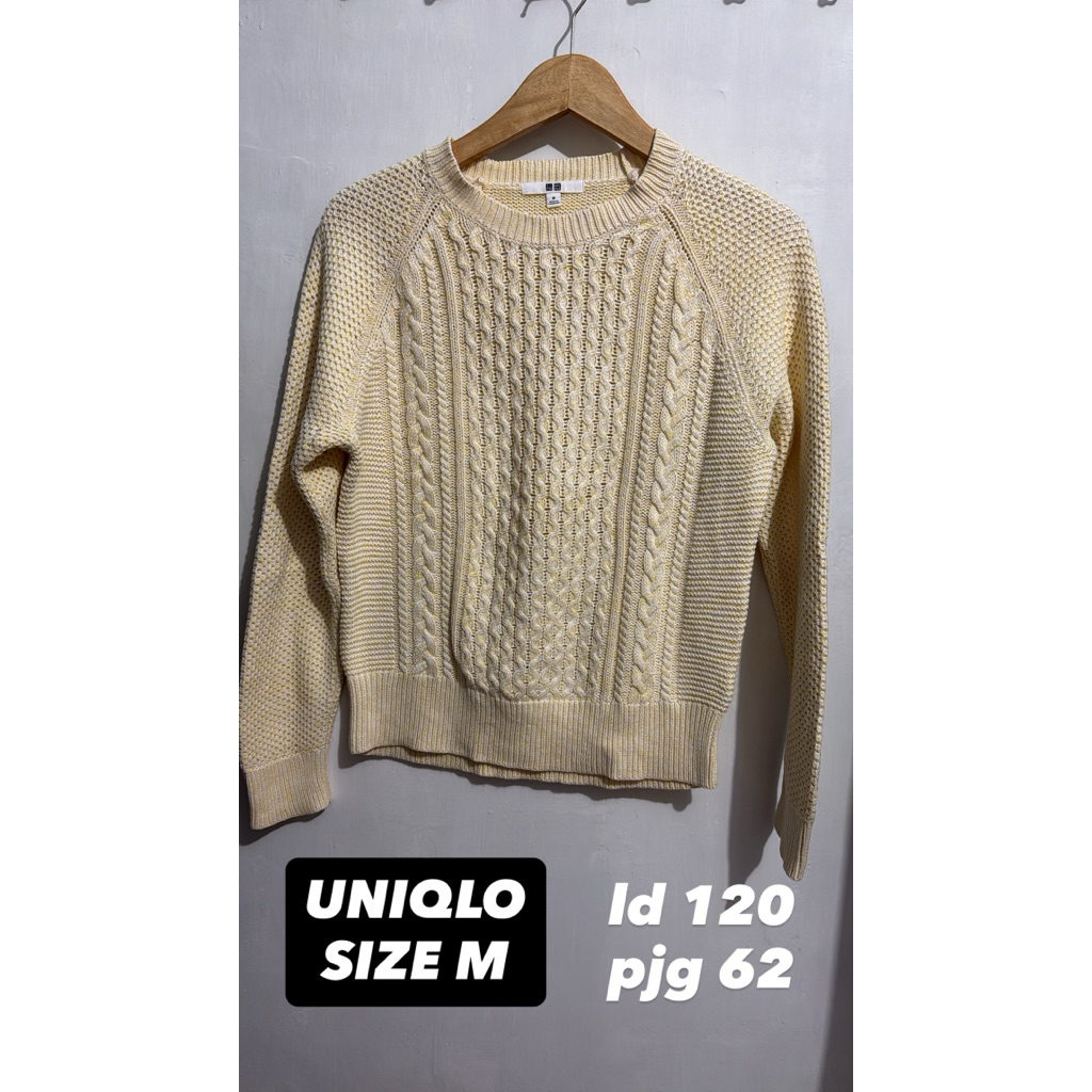PRELOVED LIKE NEW KNIT KEPANG UNIQLO