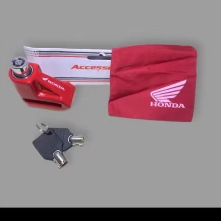 kunci ganda sepedah motor honda gembok motor cakram motor kunci anti maling motor