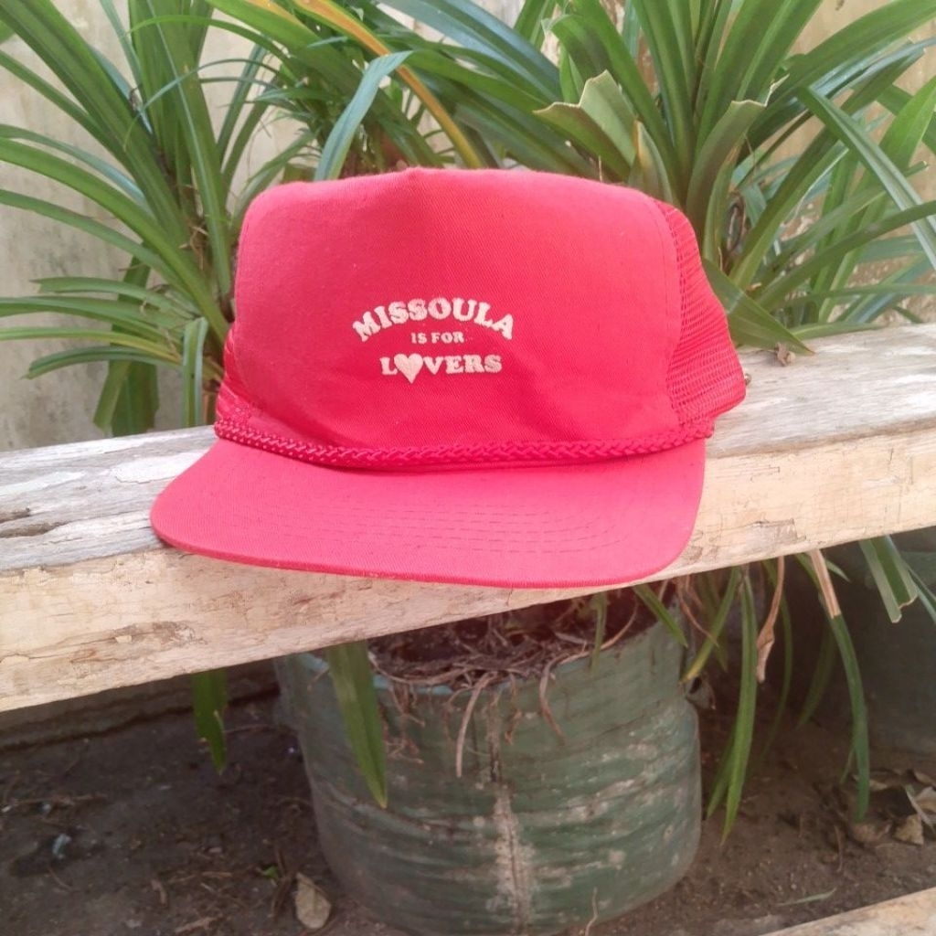 Topi rope hat vintage second