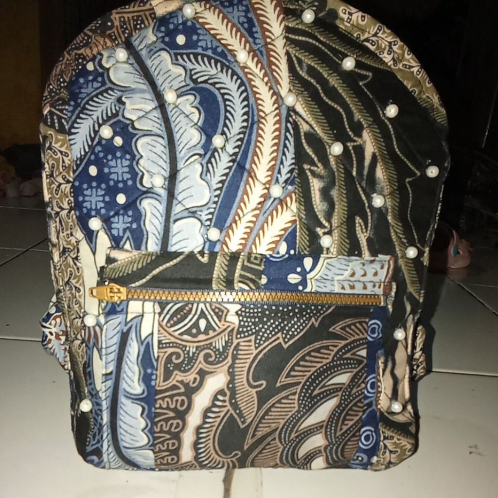 tas ransel perca batik anak