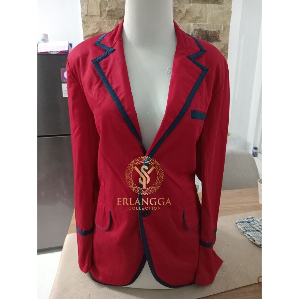 Almamater Sekolah Custom