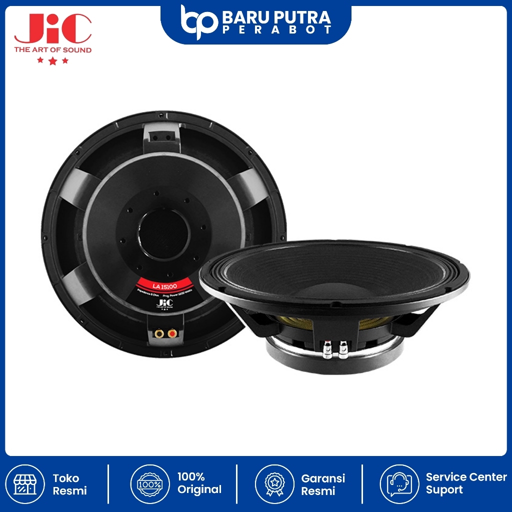 Speaker Komponen JIC LA 15100 15Inch / Speaker Component 15" LA-15100