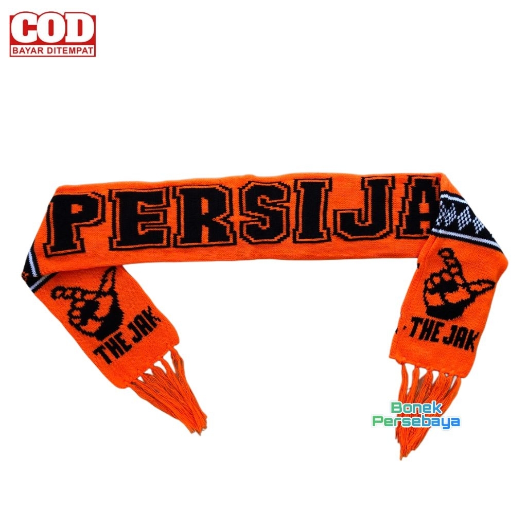 Syal Persija Jakarta – Jakmania Suporter Premium