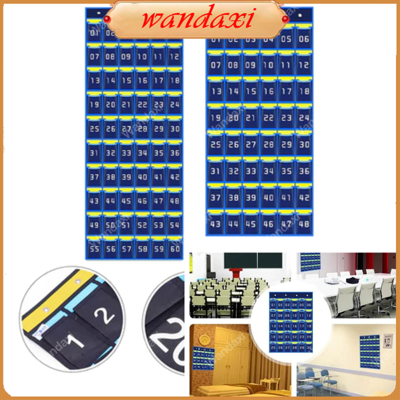 48 60 Tas Gantungan Tempat Rak HPSusun Multifunsgi Management Box CellPhone Untuk Sekolah, Konferens