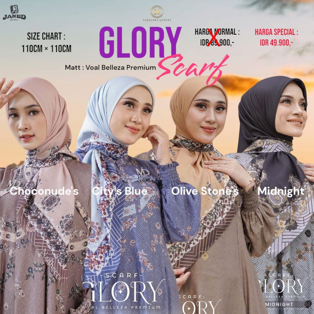 glory scarf nadhera