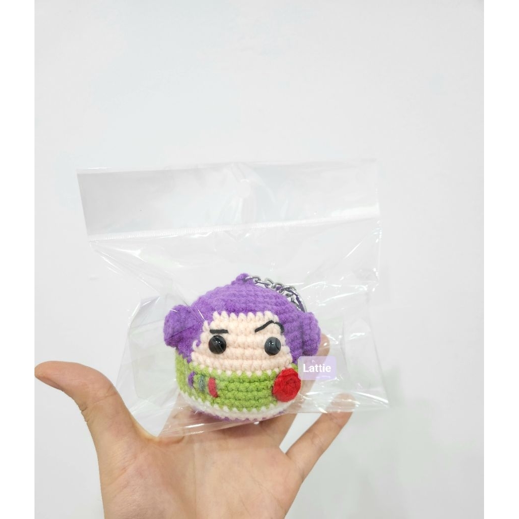HANDMADE BUZZ LIGHTYEAR KEYCHAIN/GANTUNGAN KUNCI BUZZ LIGHTYEAR/GANTUNGAN TOY STORY/GANCI BUZZ LIGHT