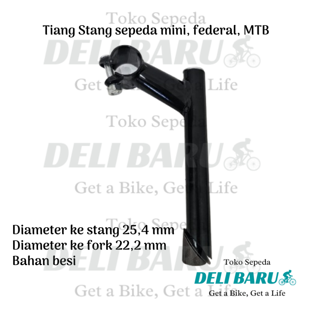 Bango tiang stang sepeda anak mini fixie MTB jadul