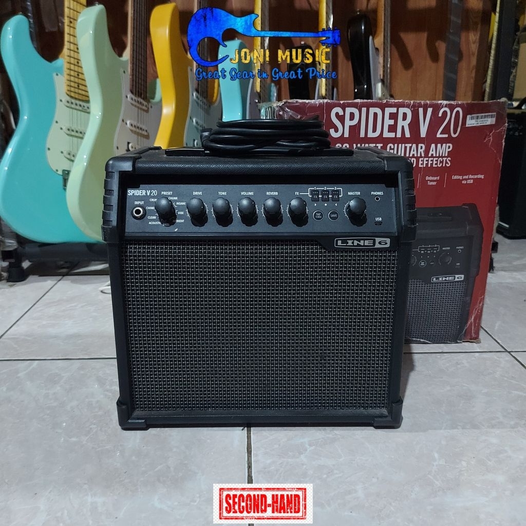 Ampli Gitar Line 6 Spider V 20 Spider IV 15
