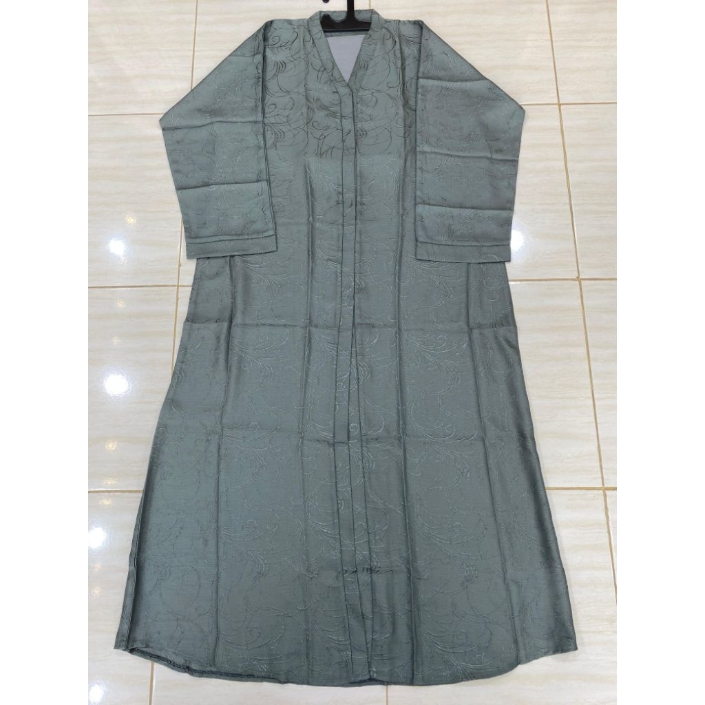 Abaya Dubai Motif Embos Simple