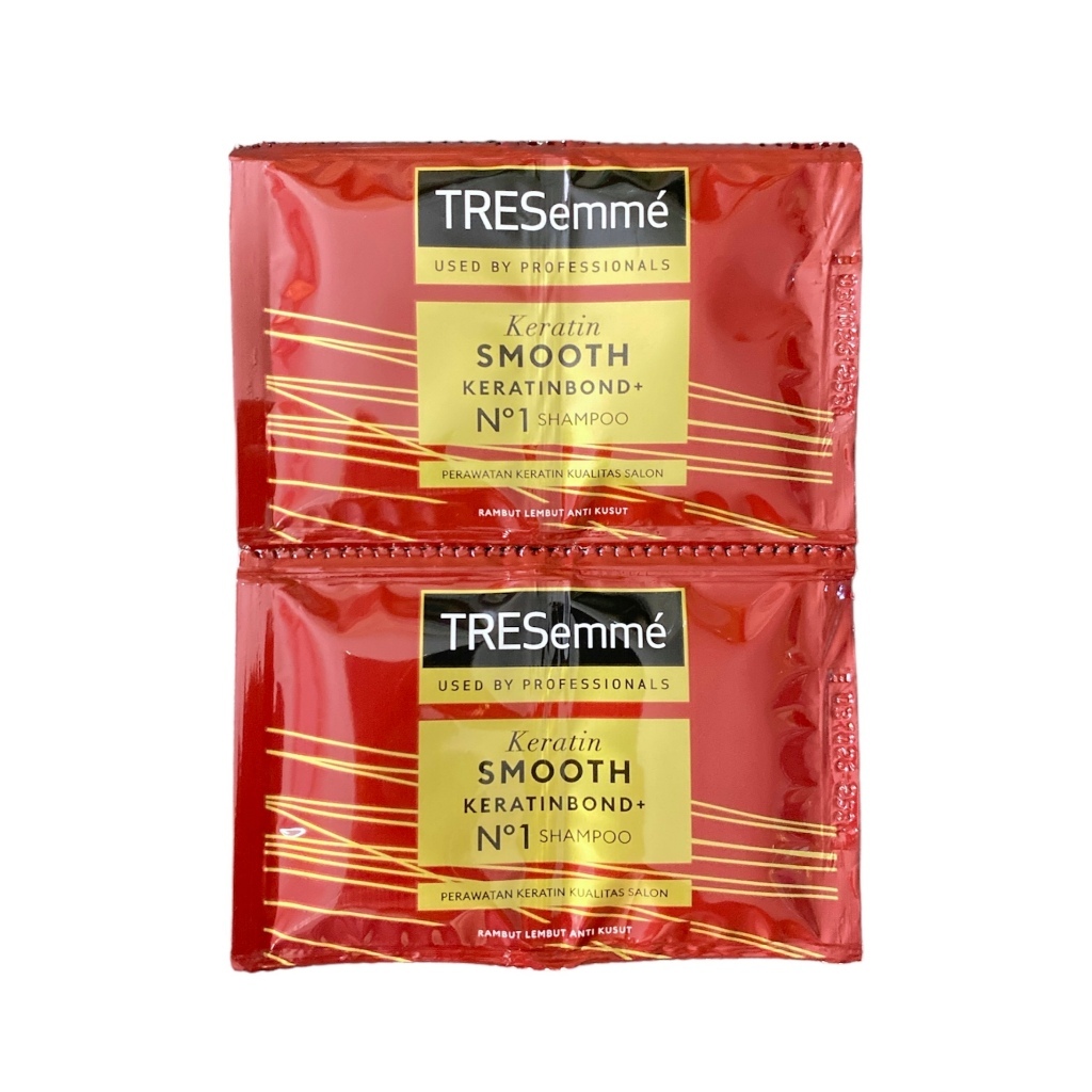 Sampo TRESemme Merah Keratin Smooth - Sachet