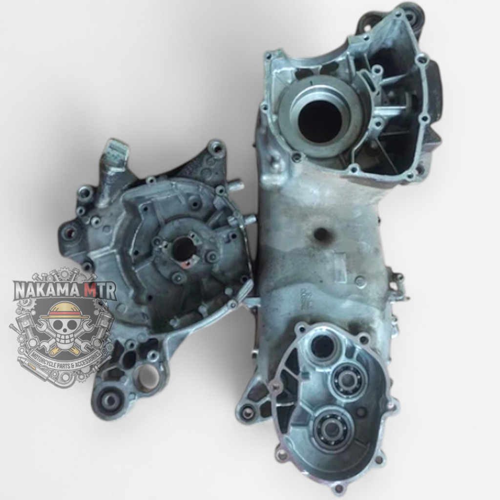 CRANKCASE KALTER TENGAH KANAN KIRI OLD AEROX 155 YAMAHA LEXI 125 KODE B65 ORIGINAL